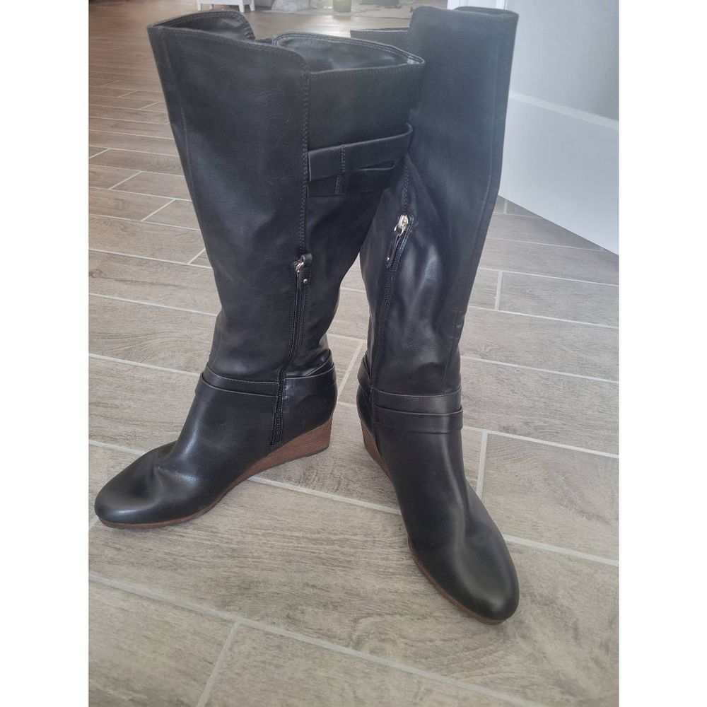 Dr. Scholl's Black Over the Knee Boots